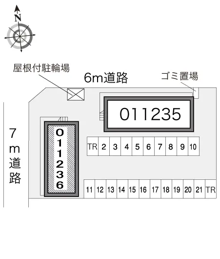 レオパレスグレースフジⅡ 2