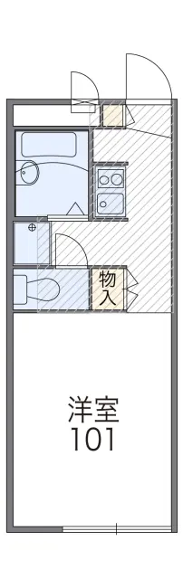 レオパレスファザーンＢ 1