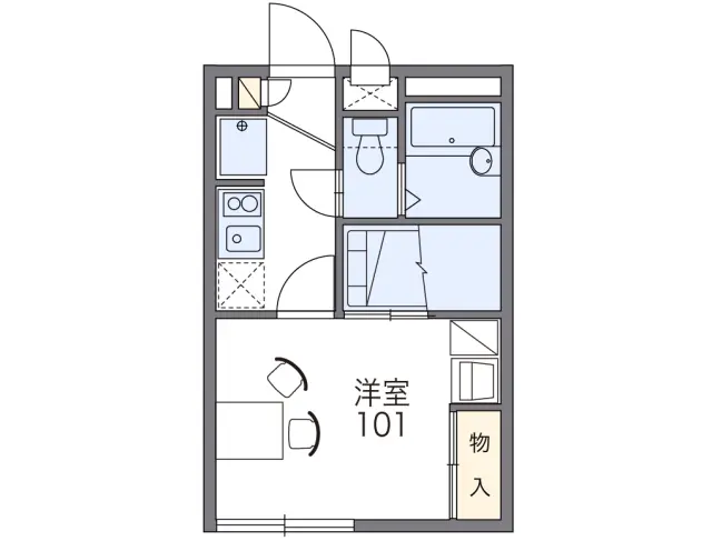 レオパレスＥｓｐｏｉｒ　Ａｓａｈｉ 1