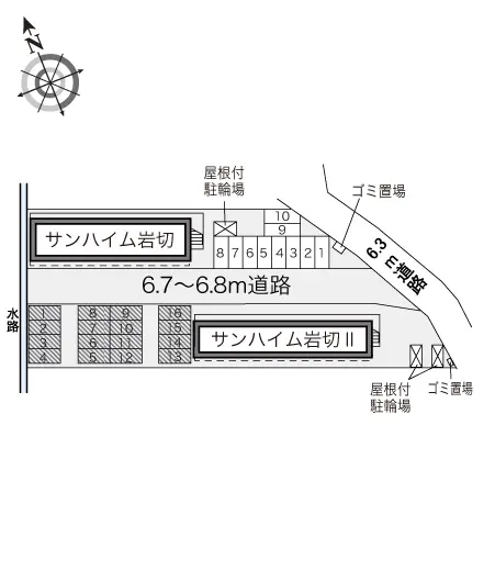 レオパレスサンハイム岩切Ⅱ 2