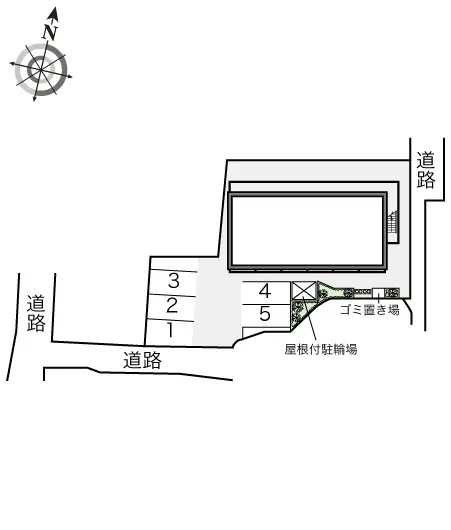 レオパレスパレモⅡ 2