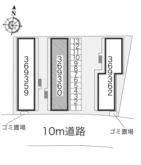 レオパレス門真みなみＢ 2