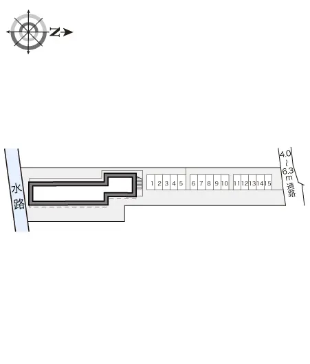 レオパレスエスポワール河内 2