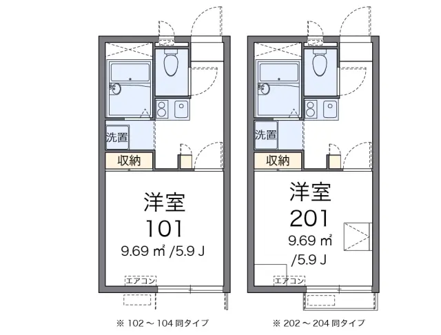 レオパレス香久山第２ 1