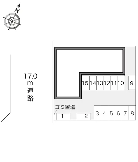 レオパレス北丘珠 2