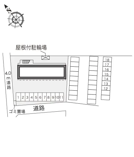 レオパレス扇 3