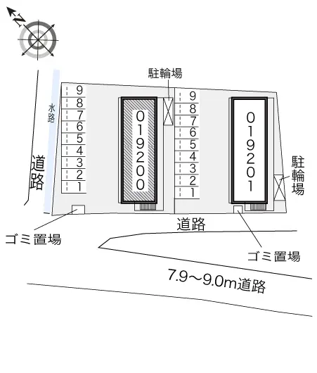 レオパレスグランパルティータⅠ 2