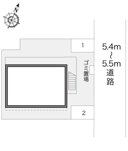 レオパレスふれあい通り 2