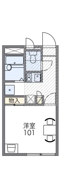 レオパレス東本町Ⅱ 1