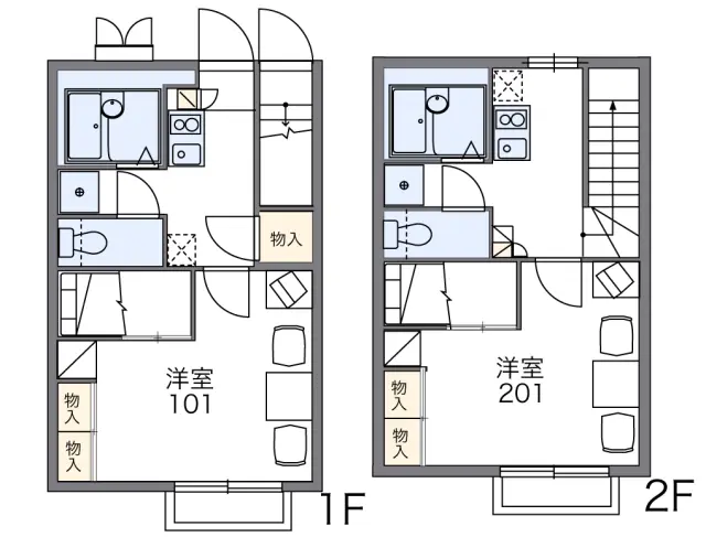 レオパレスアルビレオＢ 1