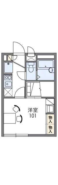 レオパレスやくら 1