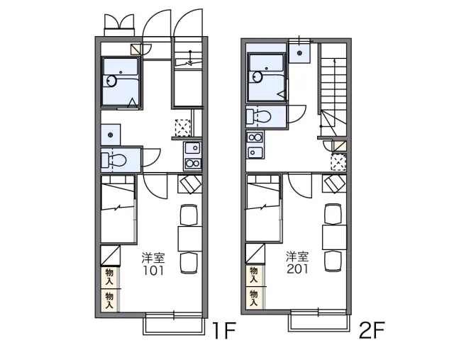 レオパレス滝下Ｂ 1