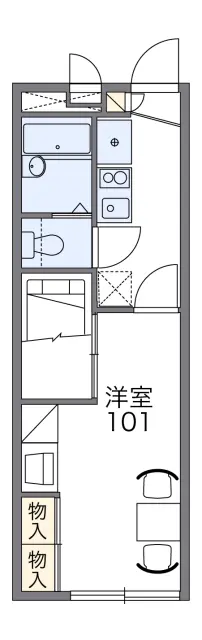 レオパレスブルーメハイム高田 1