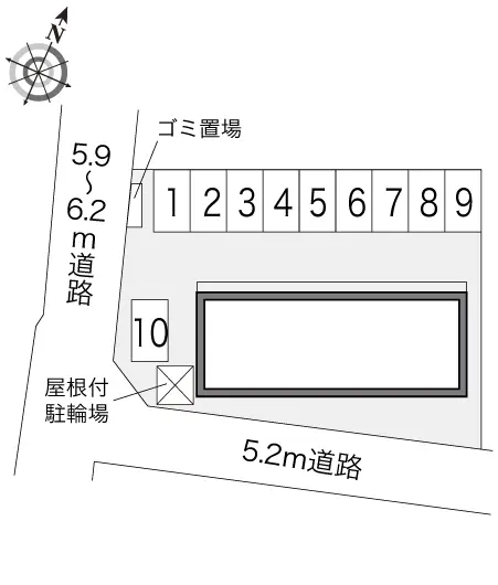 レオパレスサンハイム岩切Ⅲ 2