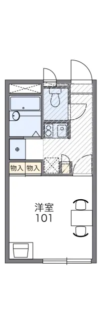 レオパレスクレインパインⅡ 1