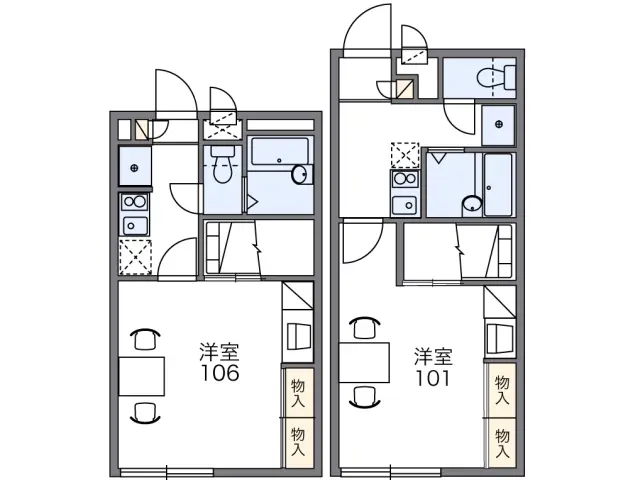 レオパレスｐｉｎｅ　ｃｒｅｓｔ 1