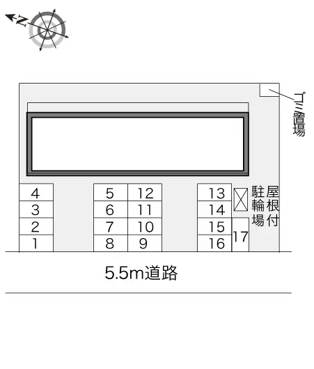 レオパレスピュアハイツ江木 2