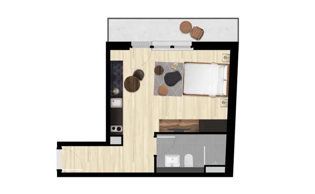 studio in Lichtenberg 0