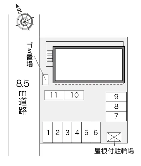 レオパレスラディッシュ 3