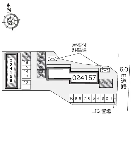 レオパレスフローラⅣ 2