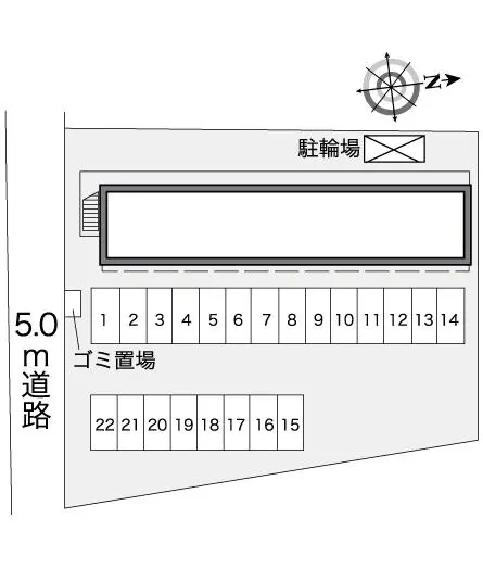 レオパレスＲＩ　ＺＵ　ＭＵ 2