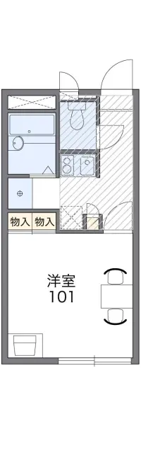 レオパレスシャトー粟山 1
