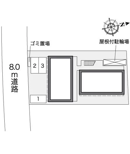 レオパレス西長洲 2