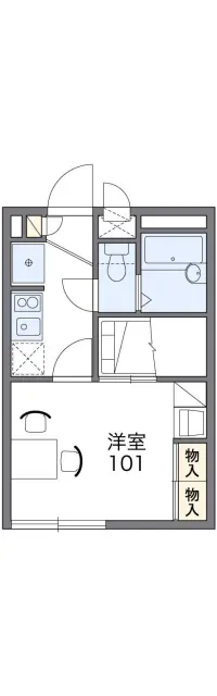 レオパレスハーベスト迫戸 1