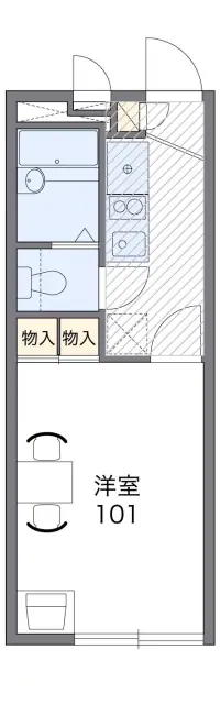レオパレスフラワーヴェイル 1