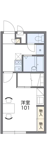 レオパレスアークハイツⅡ 1