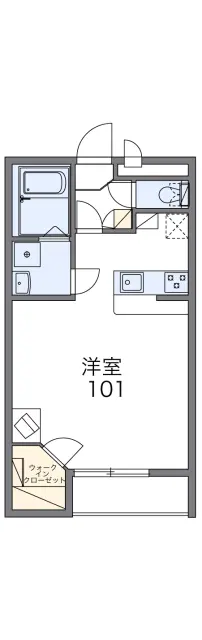 レオパレスアークハイムⅡ 1