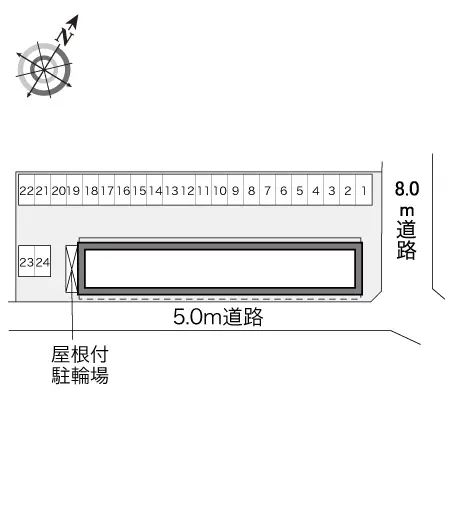 レオパレスレミナール並木 2