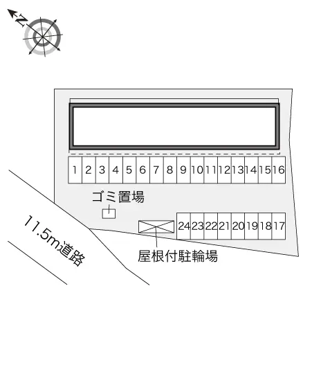 レオパレスかさぎの 2