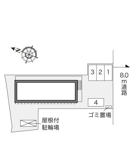 レオパレスフローラガーデン 3