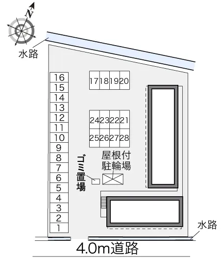 レオパレスコート伊那部 2