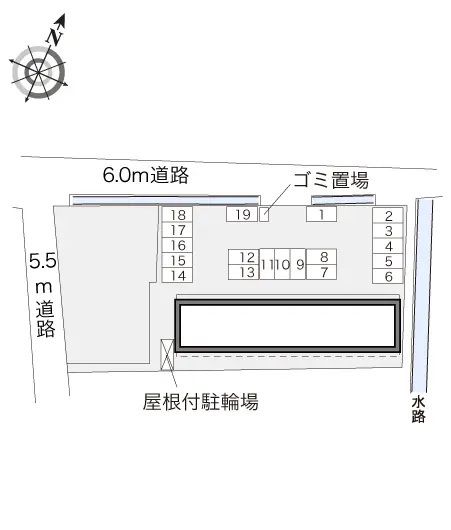 レオパレスカマン　セジュール 2