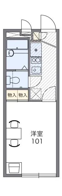 レオパレスエクセル歩坂町Ⅰ 1