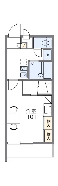 レオパレスラフォンテ大井手 1