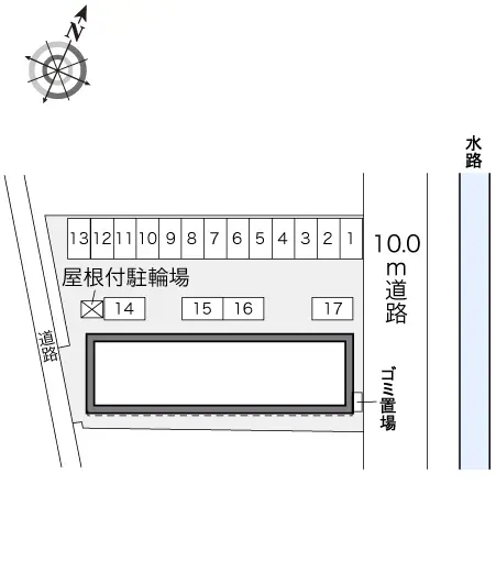 レオパレス西汐入リバーサイド 2
