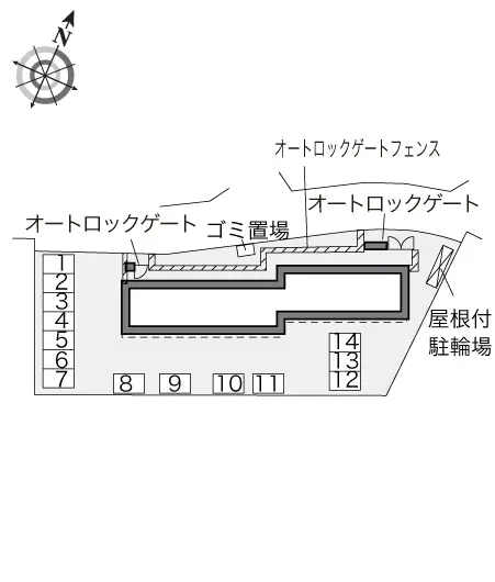 レオパレスサンリーブⅢ 2