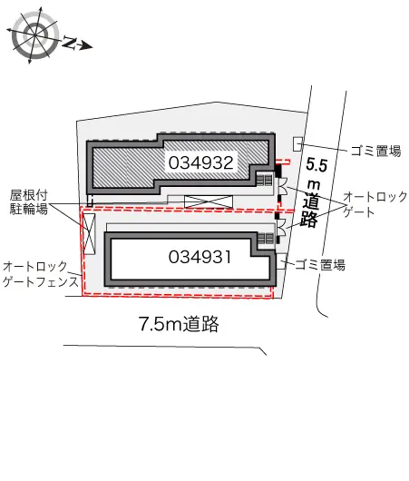 レオパレスリバーポイント小巖Ⅱ 2