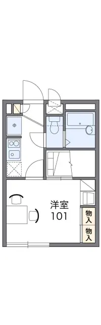 レオパレスヴィラージュ長洲 1