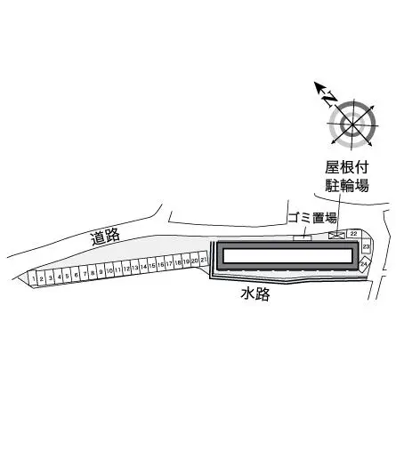 レオパレスサンモールⅡ 2