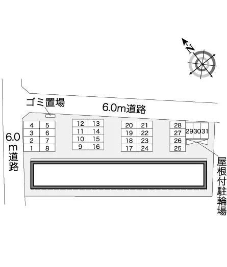 レオパレス長蔵 - chỗ ở sinh viên tại Thành phố Quang