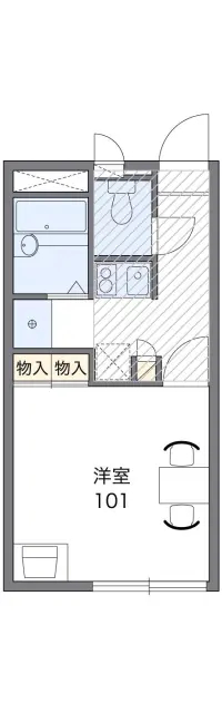 レオパレスプラムＫ 1