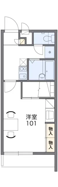 レオパレスＢＬＵＥＰＯＮＴＵＳ 1