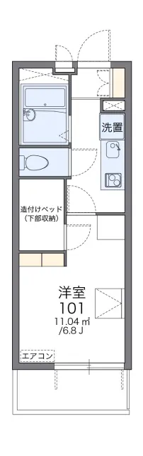 レオパレス中川西 1
