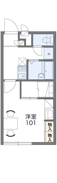 レオパレスフォレーゼ別府 1