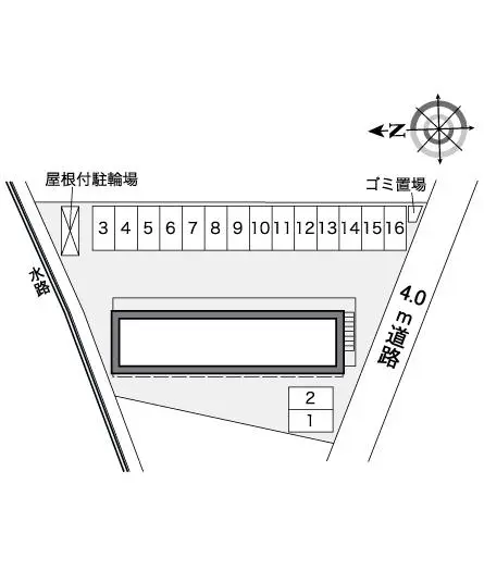 レオパレスベル新福 3