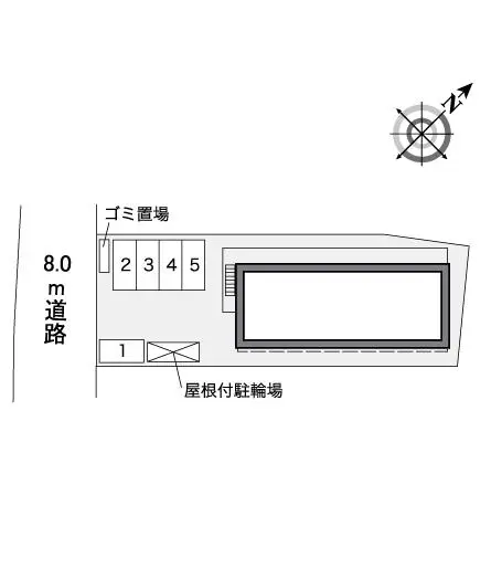 レオパレスクール　ド　ロータス 2